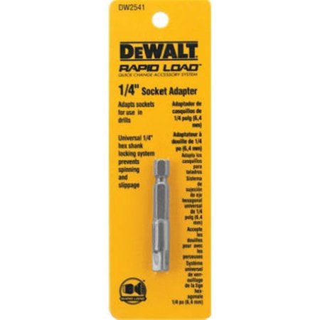DEWALT Dewalt Accessories DW2541 0.25 in. Socket Adapter Pack of 3 715623